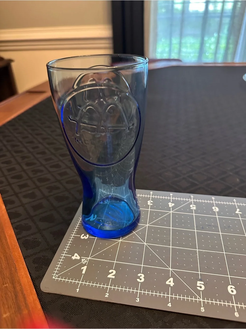 McDonald's Blue Collector Glass 1961 Era